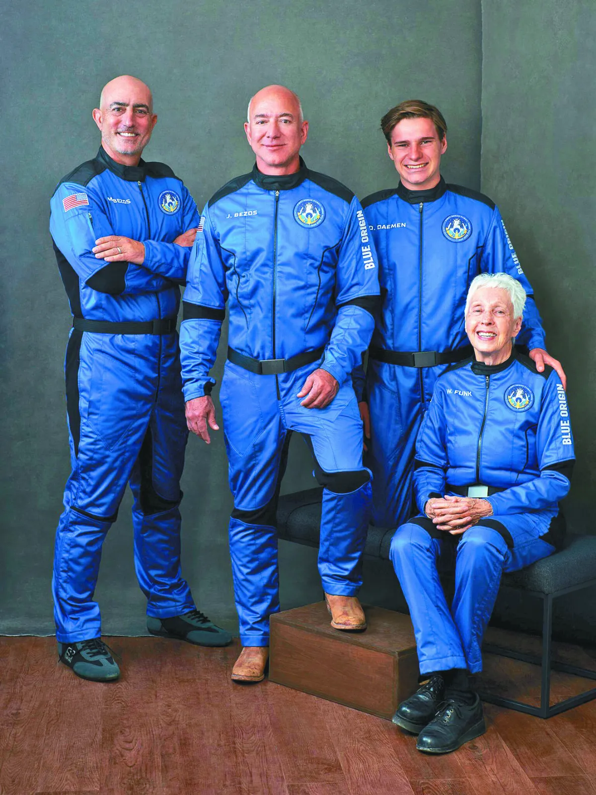 貝佐斯成功上太空 創多項紀錄