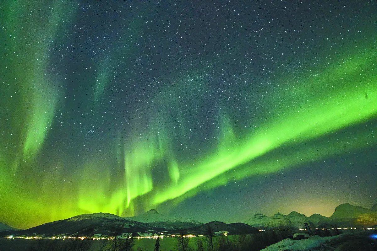 追光之夜 挪威·極光