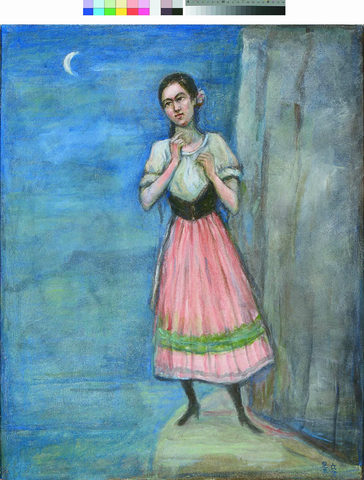 寧靜的世界——陳景容88回顧展 夢遊女