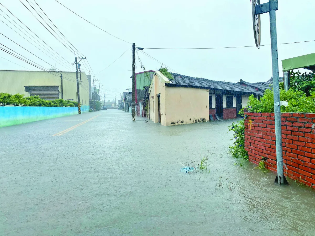 本周仍有強降雨 雲嘉南豪雨 排水系統不堪負荷