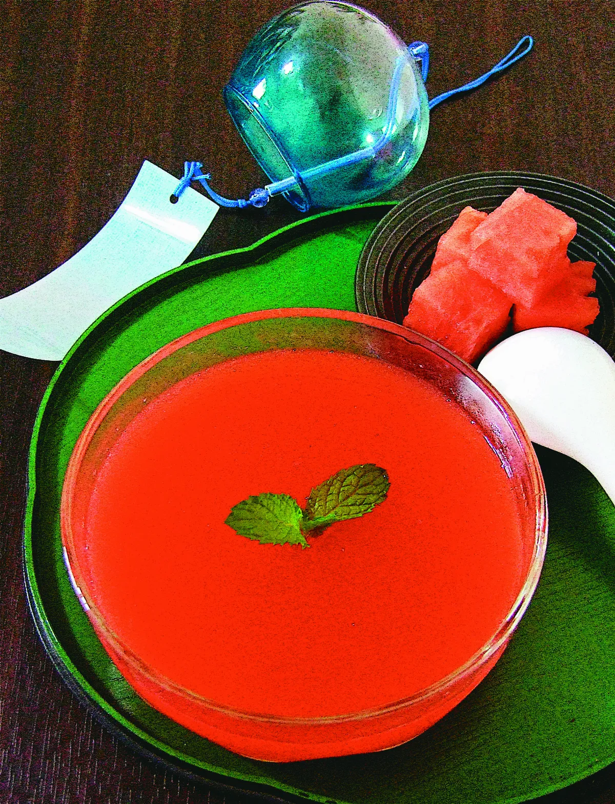 蘭音齋 純果西瓜酪，須臾而化醍醐味