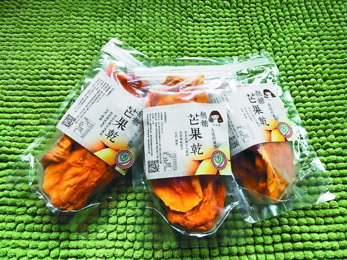 上架電商 相挺風災農戶 金煌烘成芒果乾 清爽好滋味