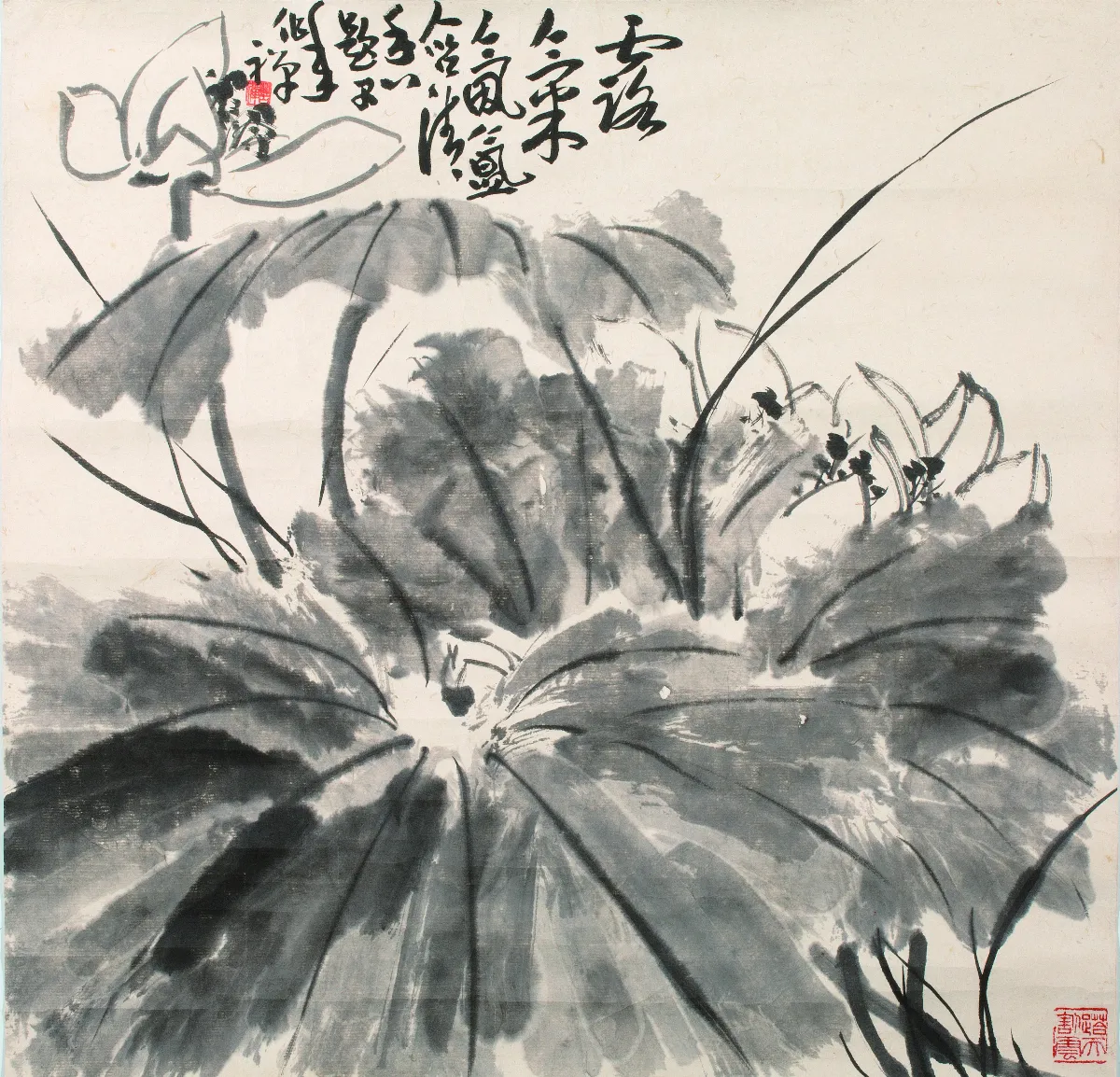 人間池塘—張大千、文人與荷花藝術大展 和合二仙