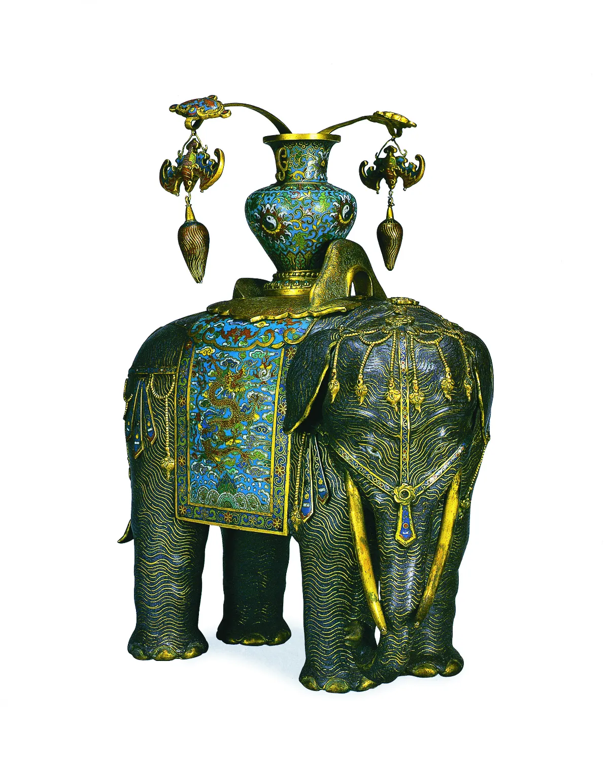 世界佛教藝術賞析 金銅太平有象