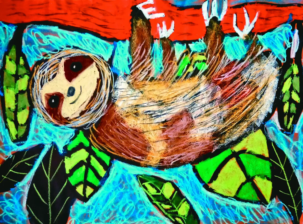 快樂塗鴉簿 樹懶