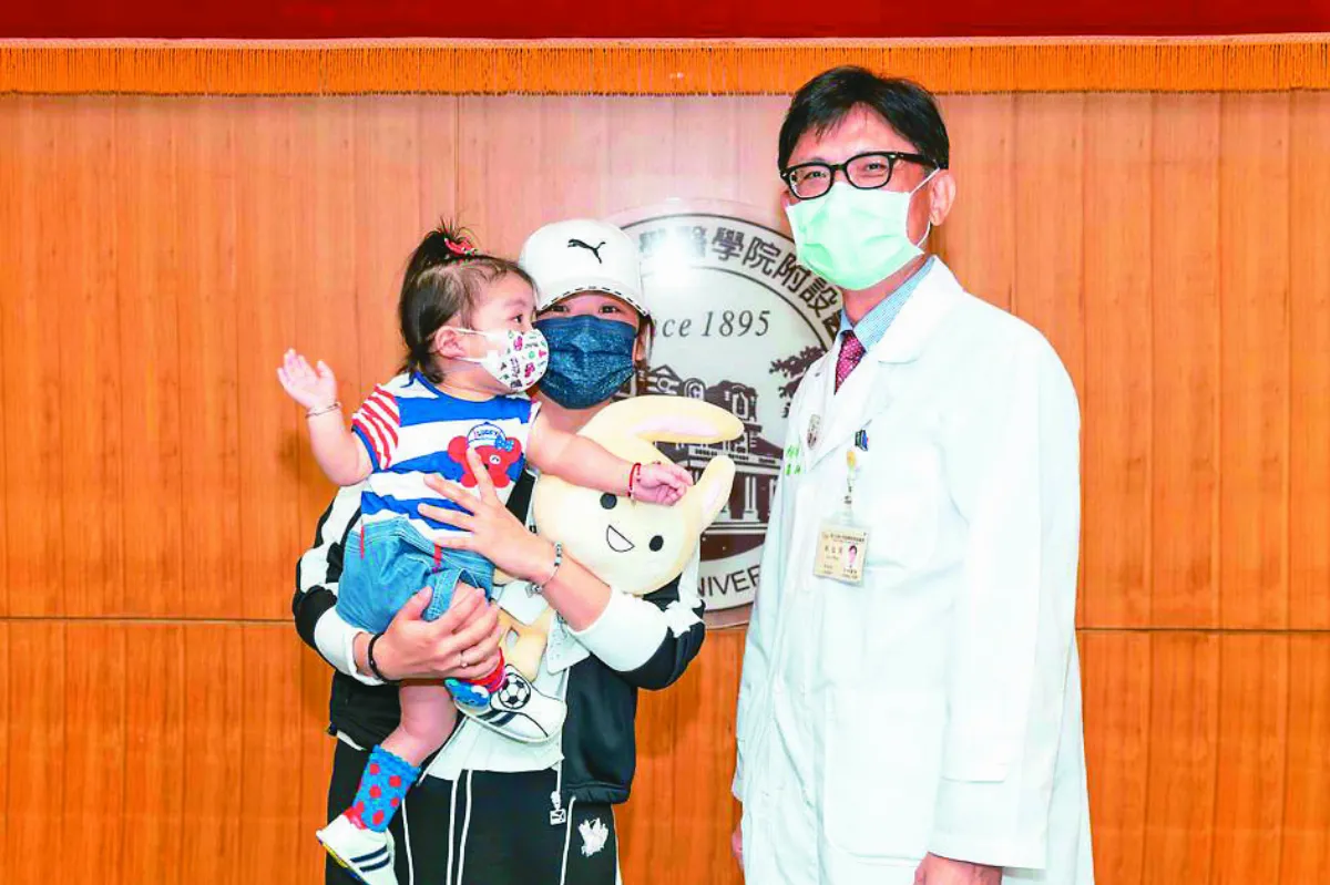 出生4個月就洗腎 母捐腎救2歲女兒