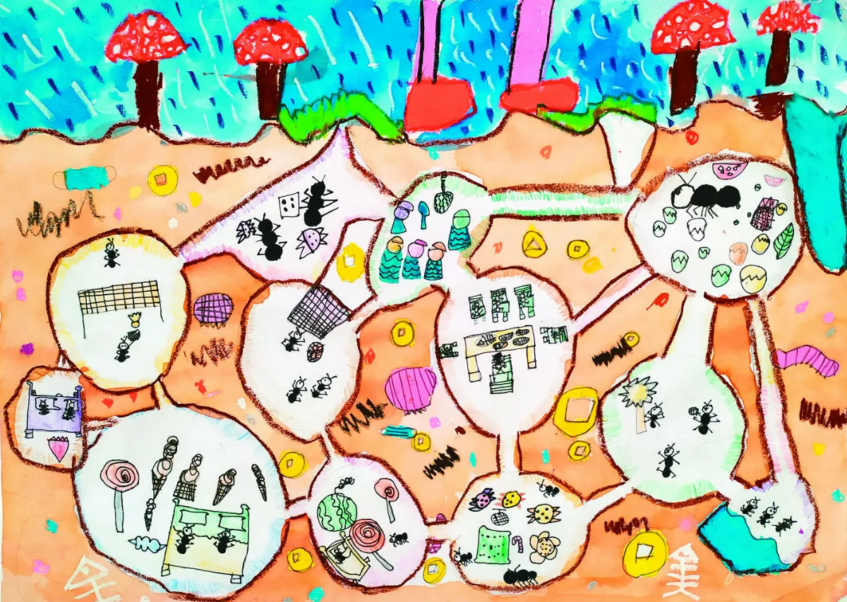 快樂塗鴉簿 螞蟻幻想曲