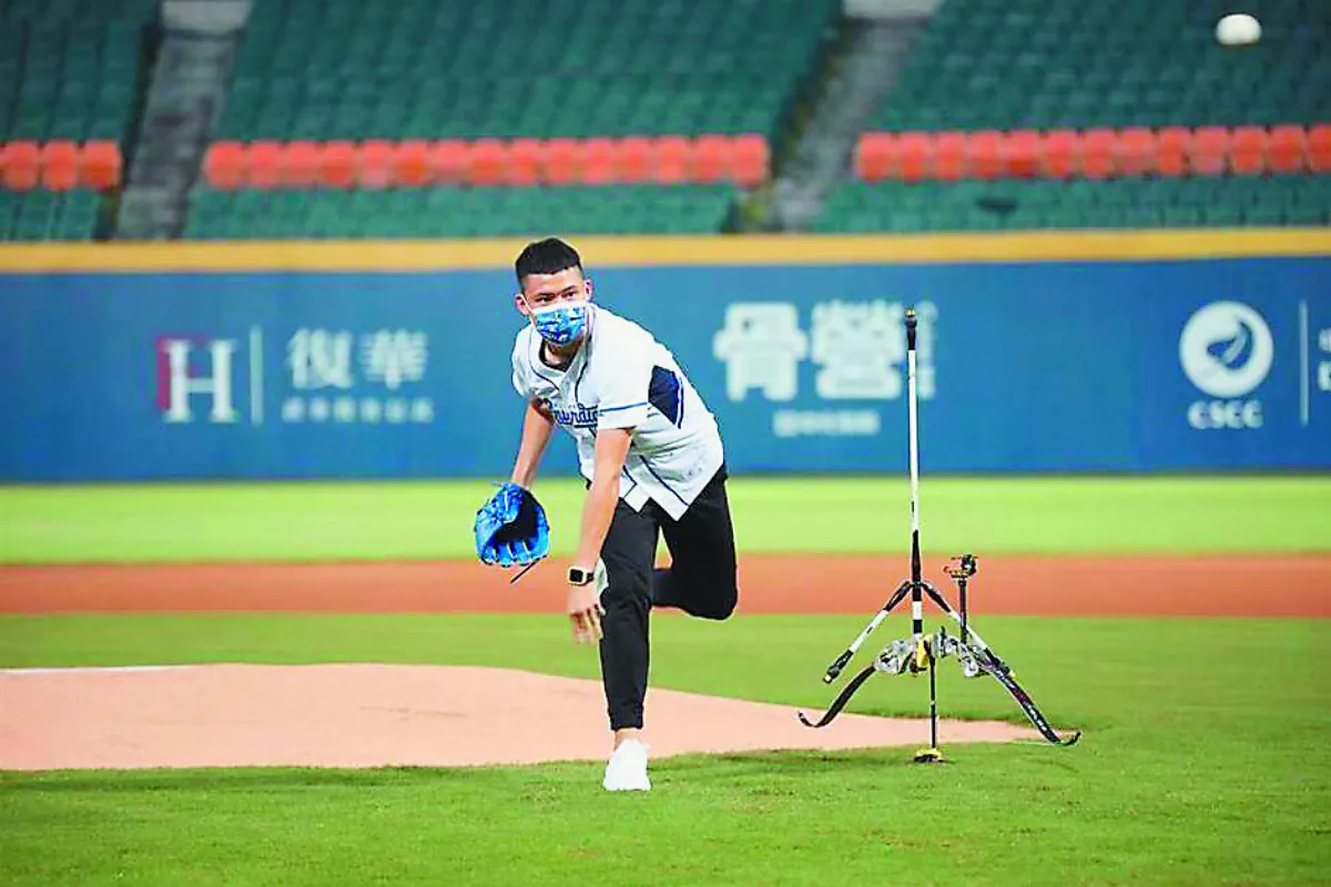 中職開球 沒挖地瓜   湯智鈞：投球、射箭很像