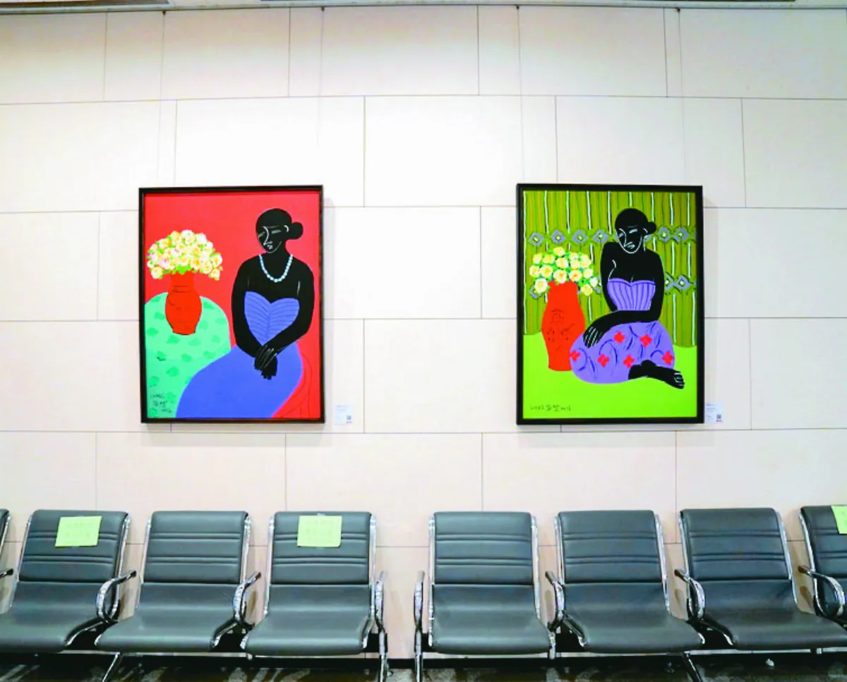 醫院變藝廊  彩筆療癒病患心靈