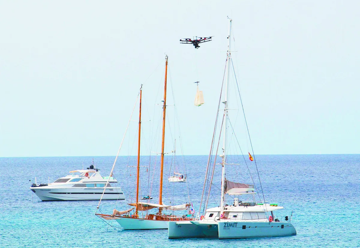 無人機送餐 享受零接觸