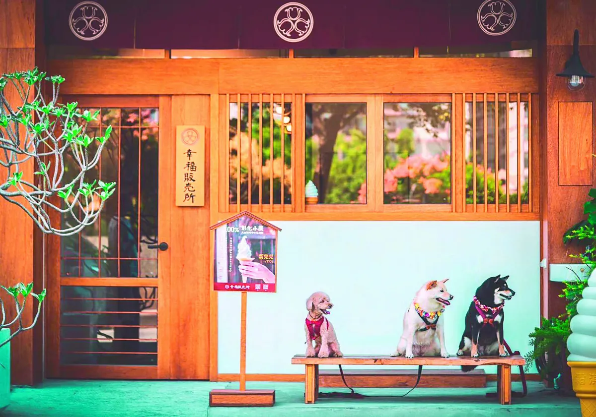 在地型霜淇淋店 專賣幸福滋味