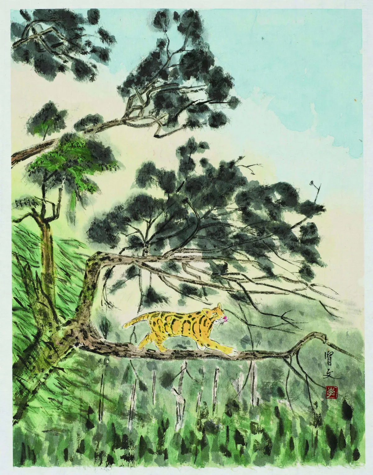 浮世畫框 台灣雲豹回來了 ──李賢文創作展