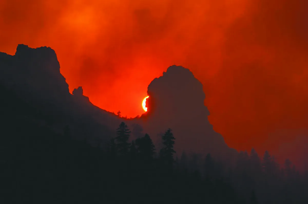 加州野火燒 5萬人接獲撤離令