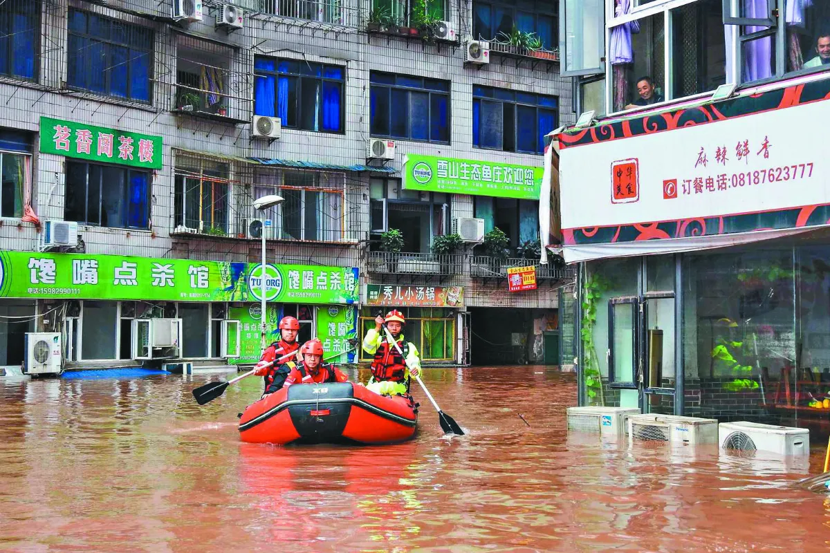 四川洪災