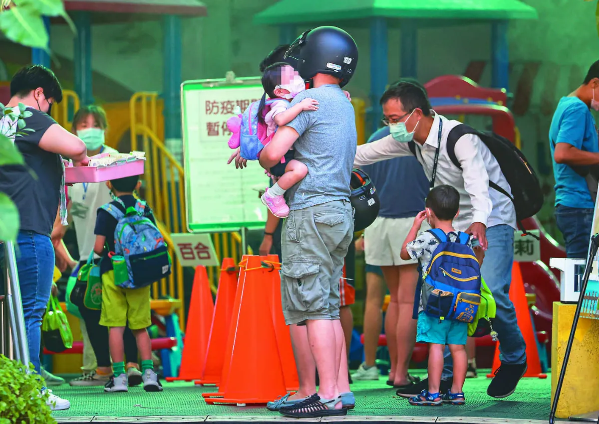 幼兒園群聚 Delta進社區