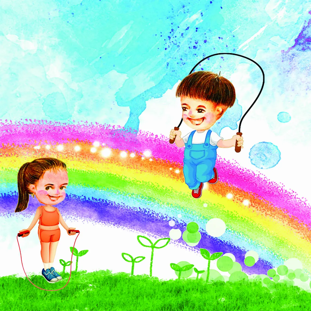 人間有愛  堅韌的小草