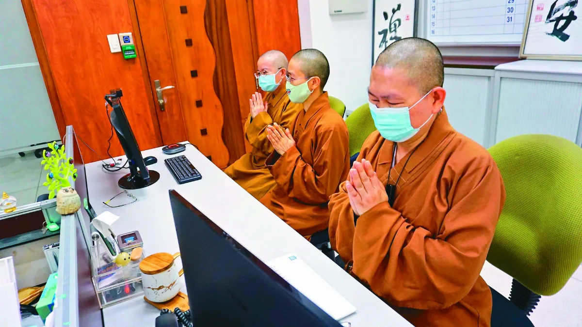 菲律賓誦《心經》 考前安住身心