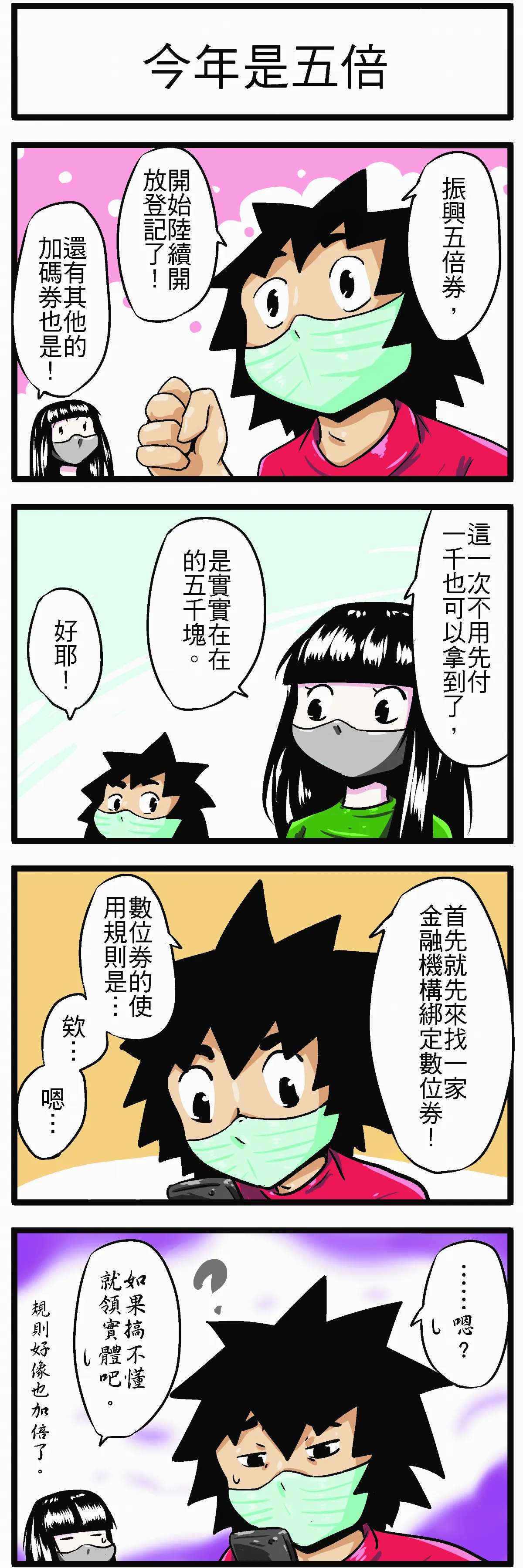 時事必考題 今年是五倍