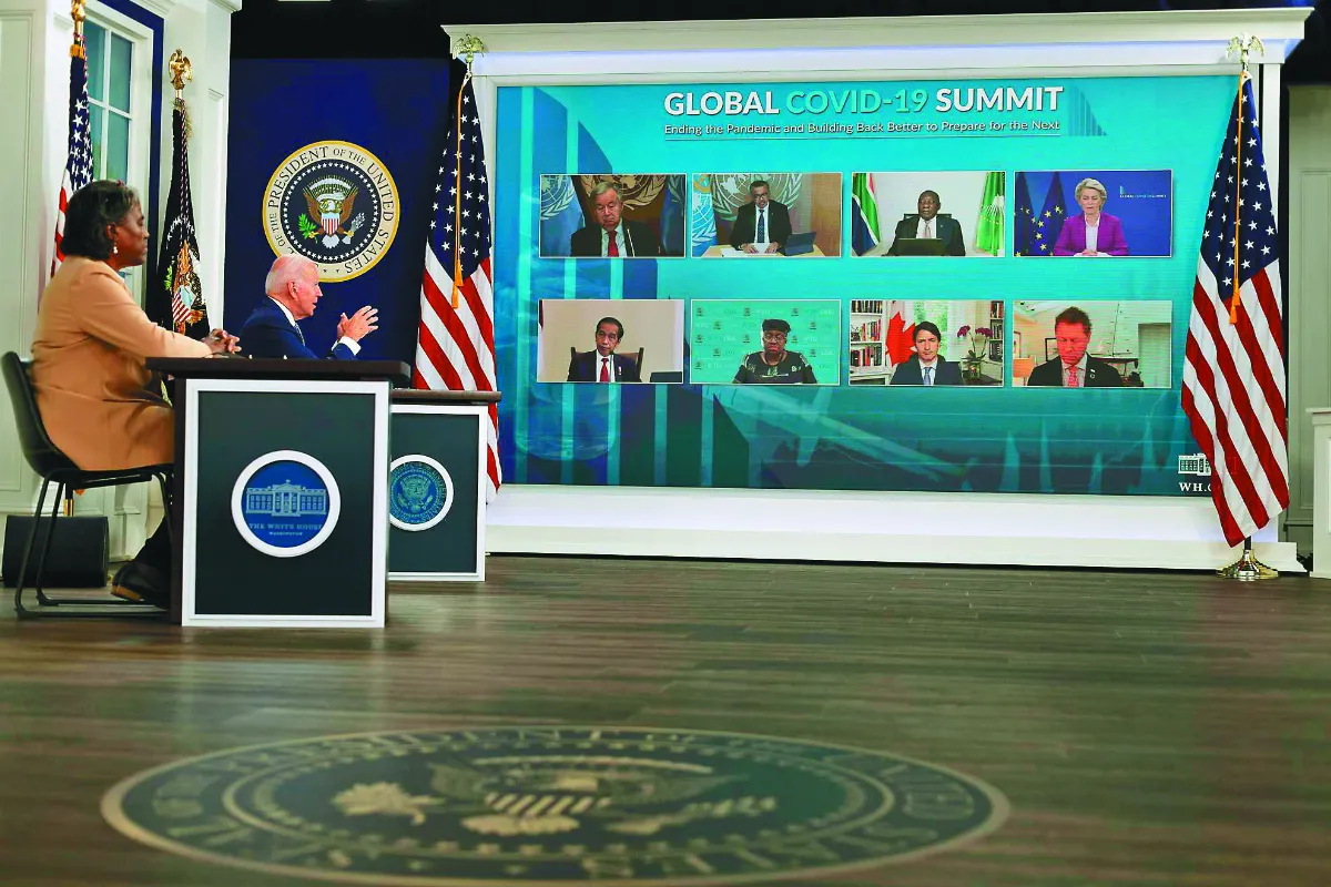 新冠峰會 WHO促富國多捐疫苗