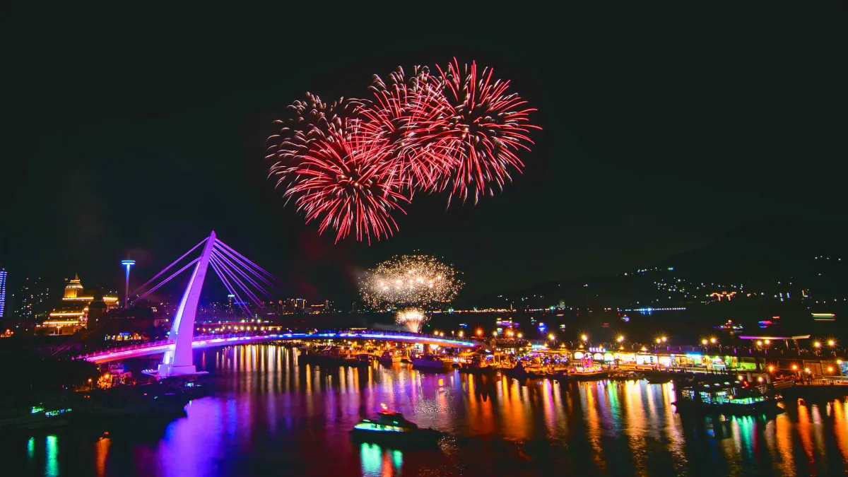 漁人碼頭煙火秀  連4周璀璨