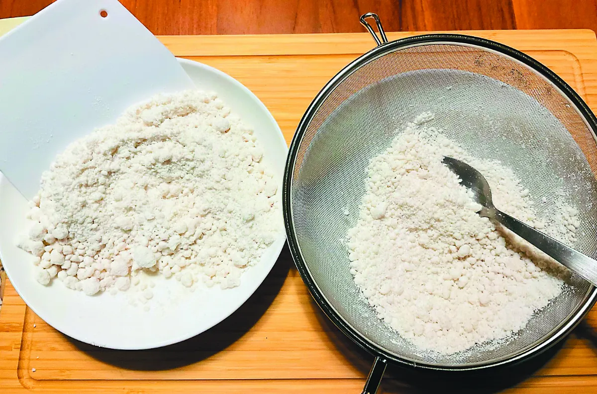 24節氣養生 寒露10/8~10/23 桂花黑芝麻米糕