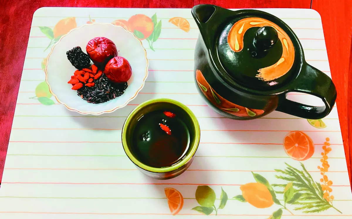 24節氣養生  霜降  10 / 23 ~ 1 1 /  7  黑米紅棗養生茶