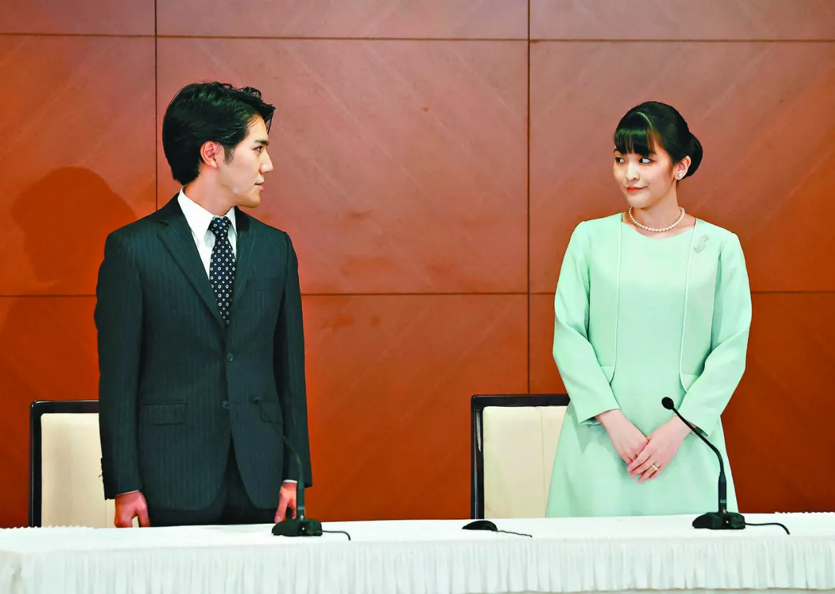 脫離皇室 日本真子公主嫁入平民家