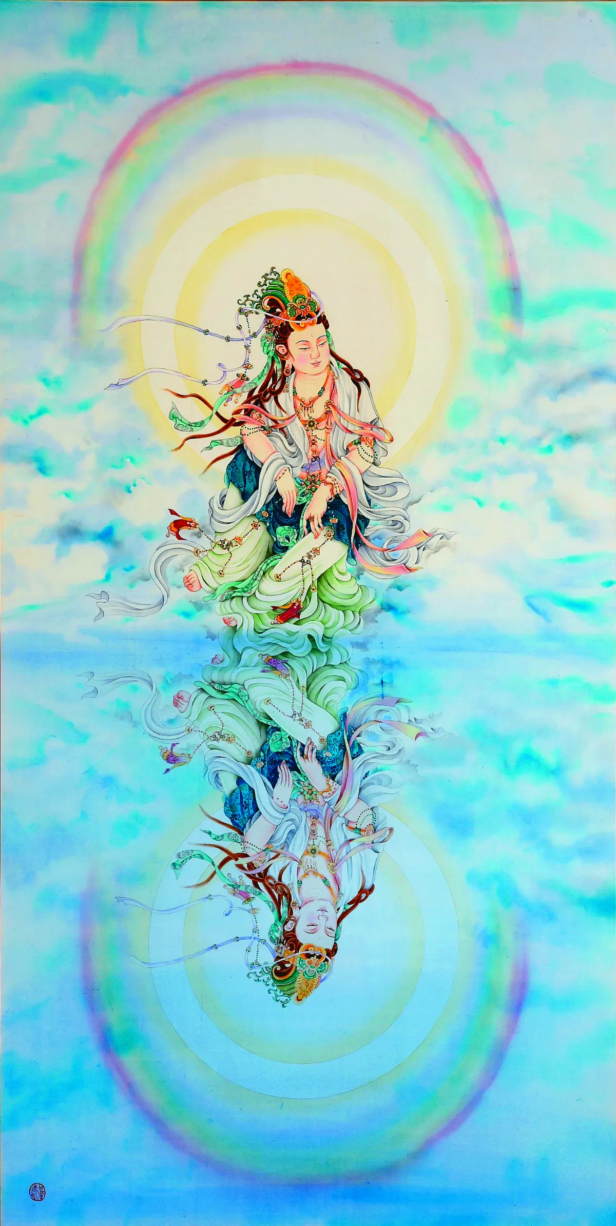 妙相莊嚴──張德怡佛畫創作師生展  天空之境