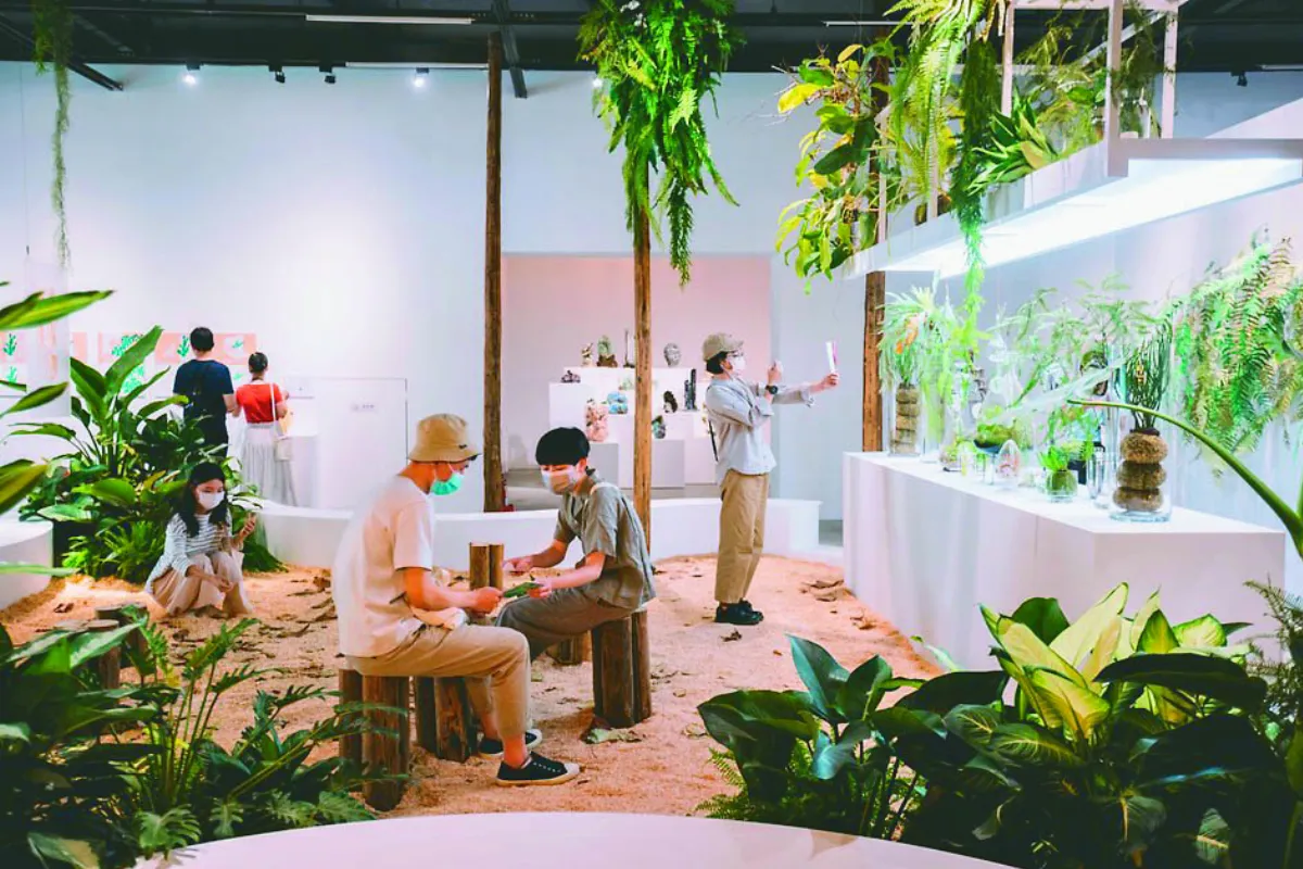 植感創作 呼應嚮往自然心情