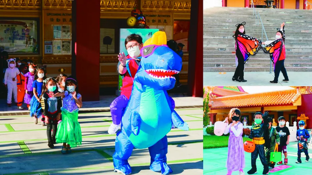 萬聖節遇見菩薩 西來學校辦活動 東西文化交融
