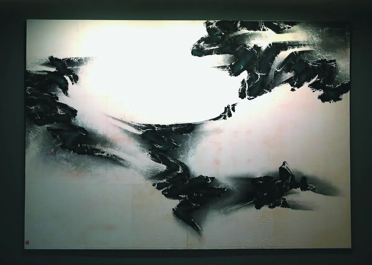 橫山書法藝術館 埤塘為墨池 展館作硯石
