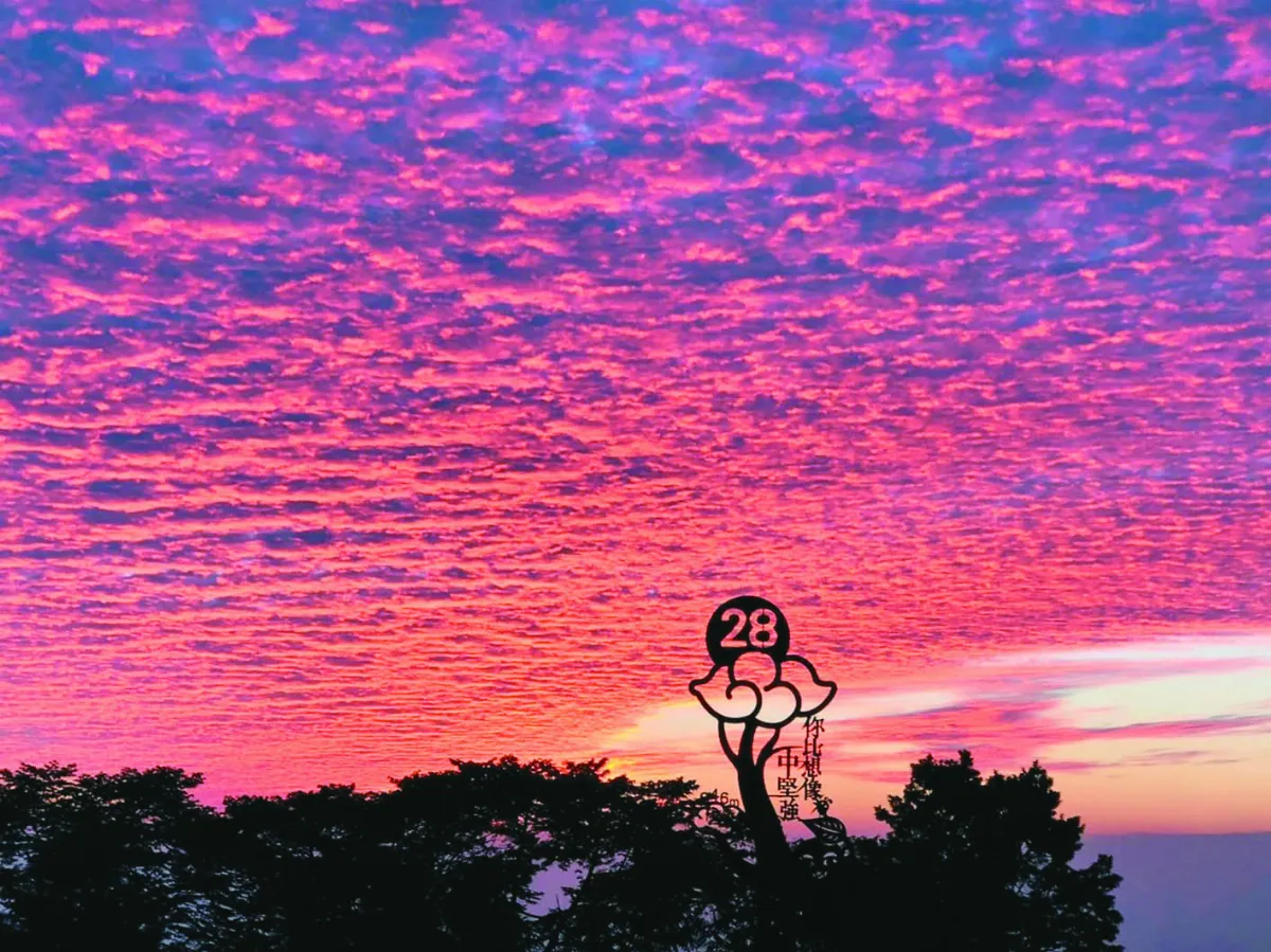 火燒雲 瑰麗壯觀