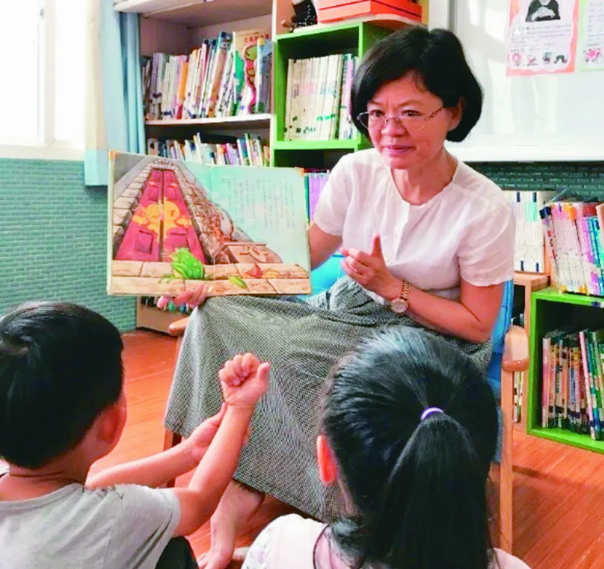 幼教師 偏鄉推親子、子親共讀