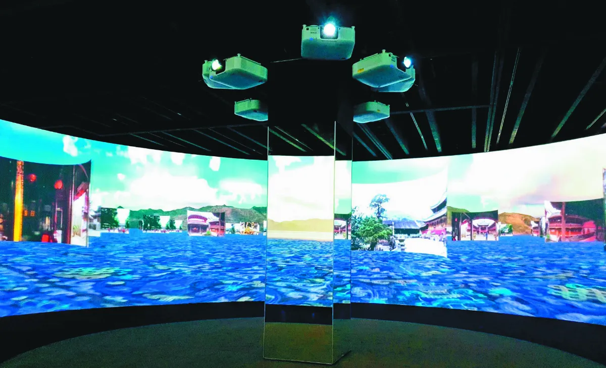 馬英九訪佛館  讚佛教海線絲路展