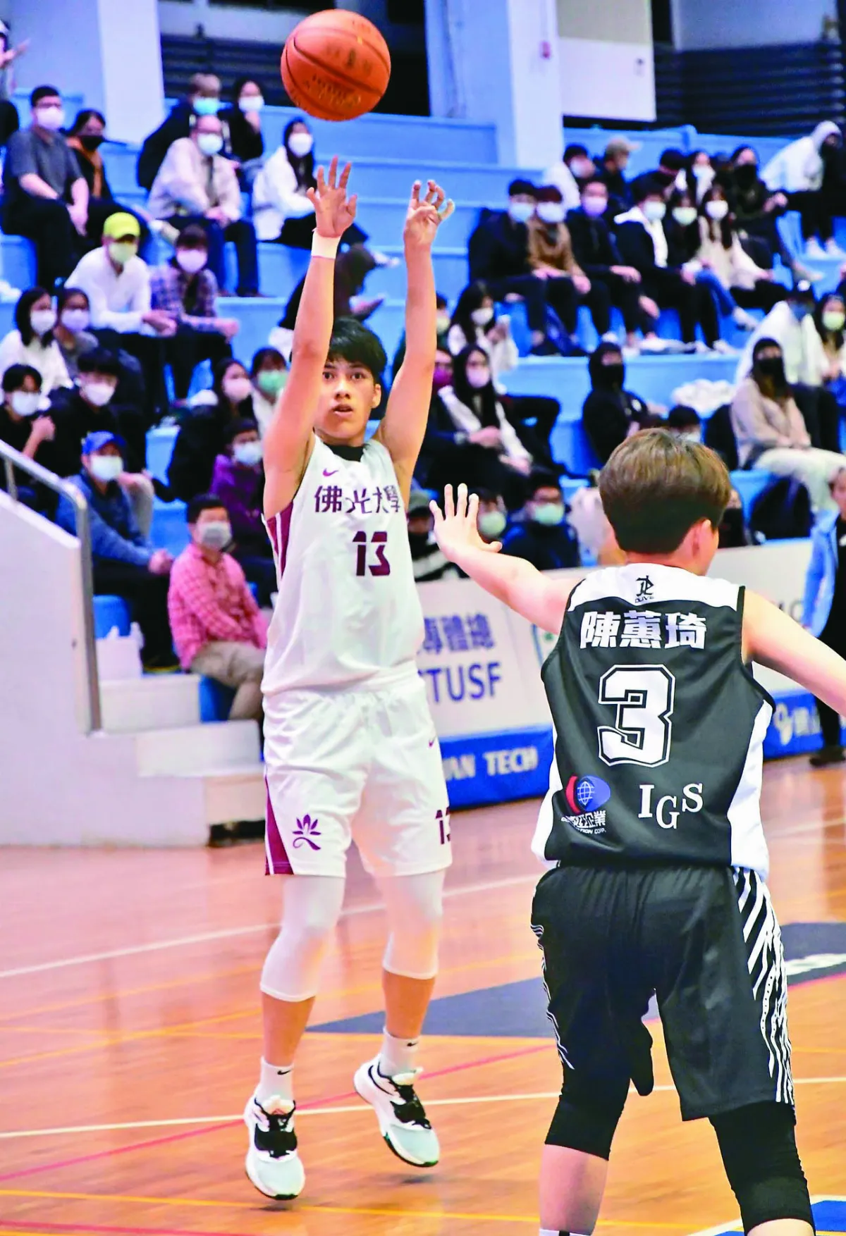 迎戰台科大 佛大女籃開紅盤