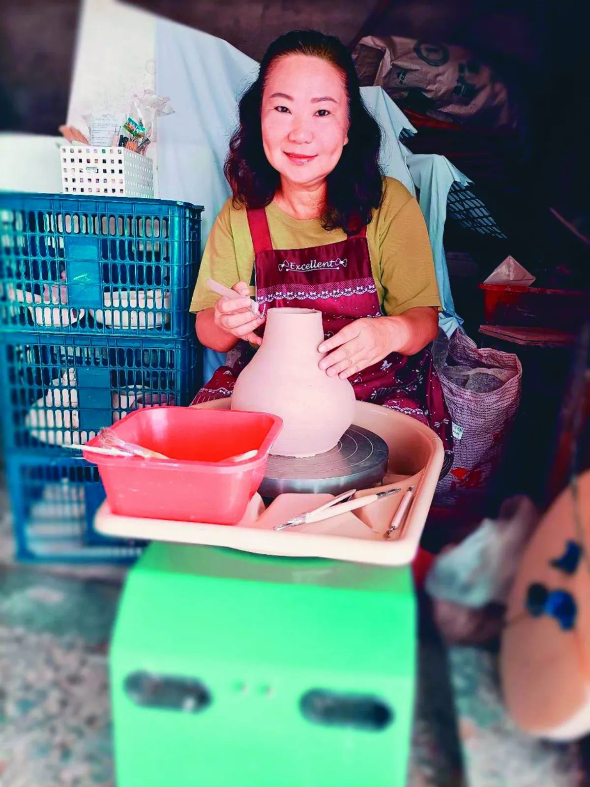 怪病纏身 她轉念拼出藝外人生