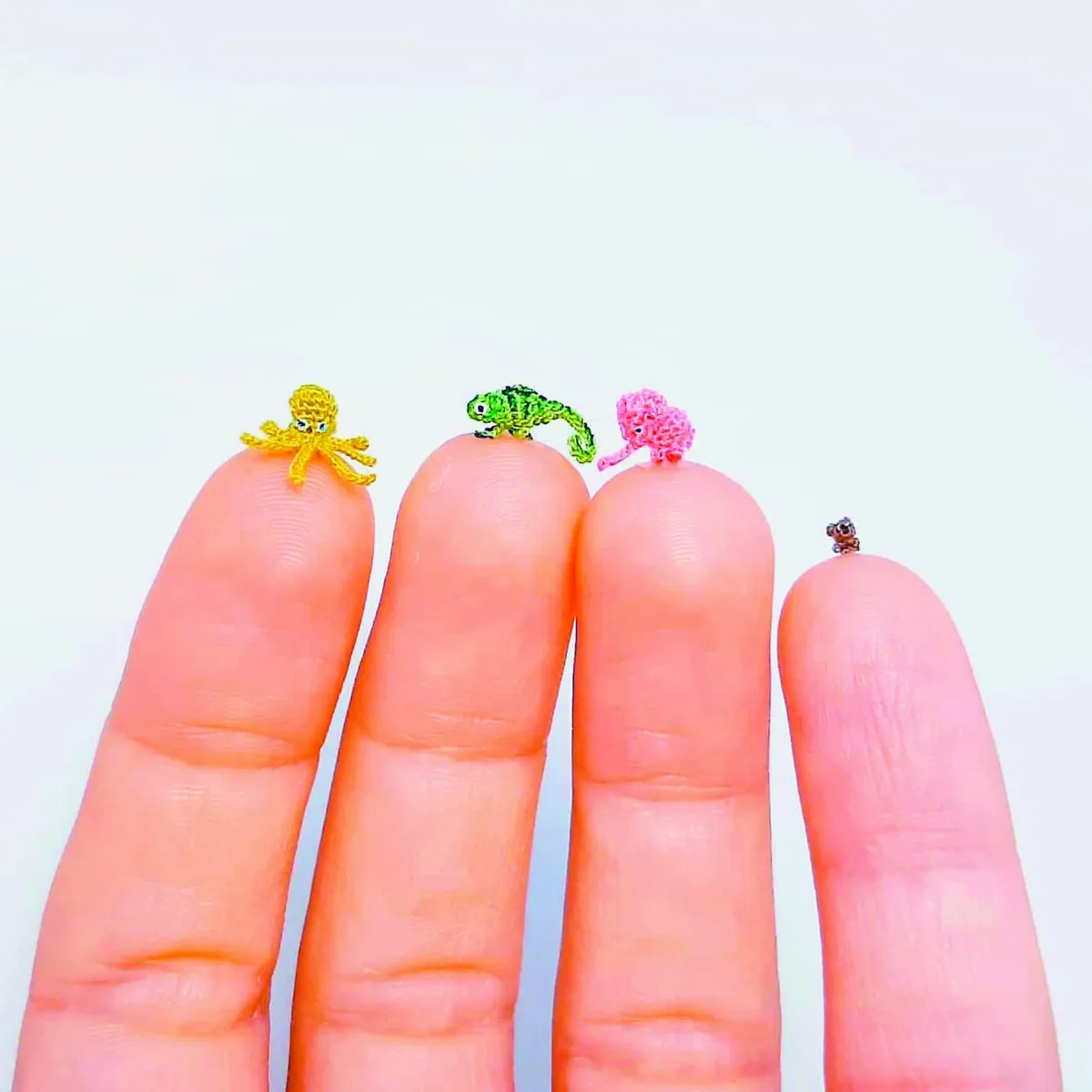 微鉤針編織  指尖上的藝術