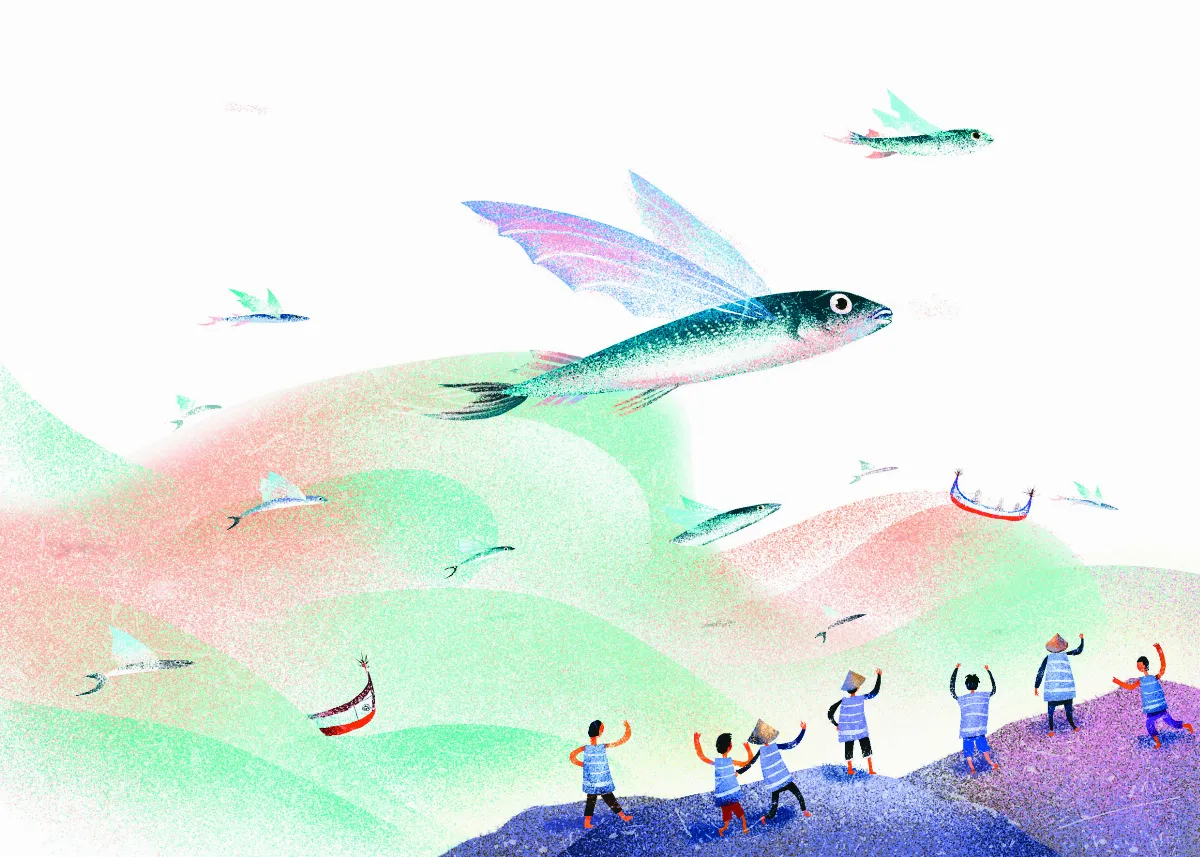 原民說故事 與飛魚的約定下