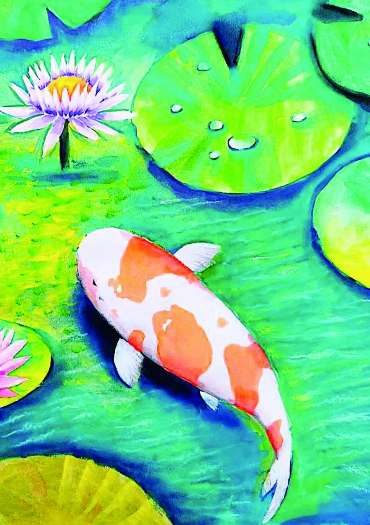 快樂塗鴉簿 蓮蓮有魚