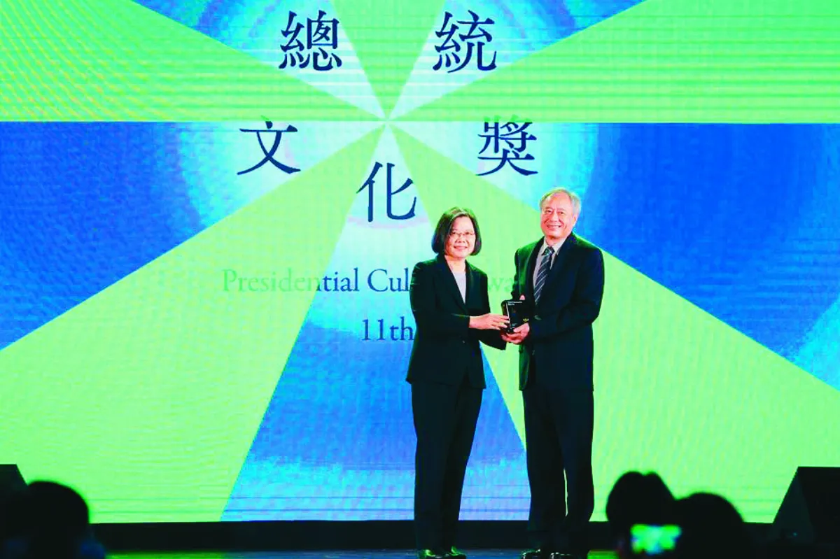 李安 獲頒總統文化耕耘獎