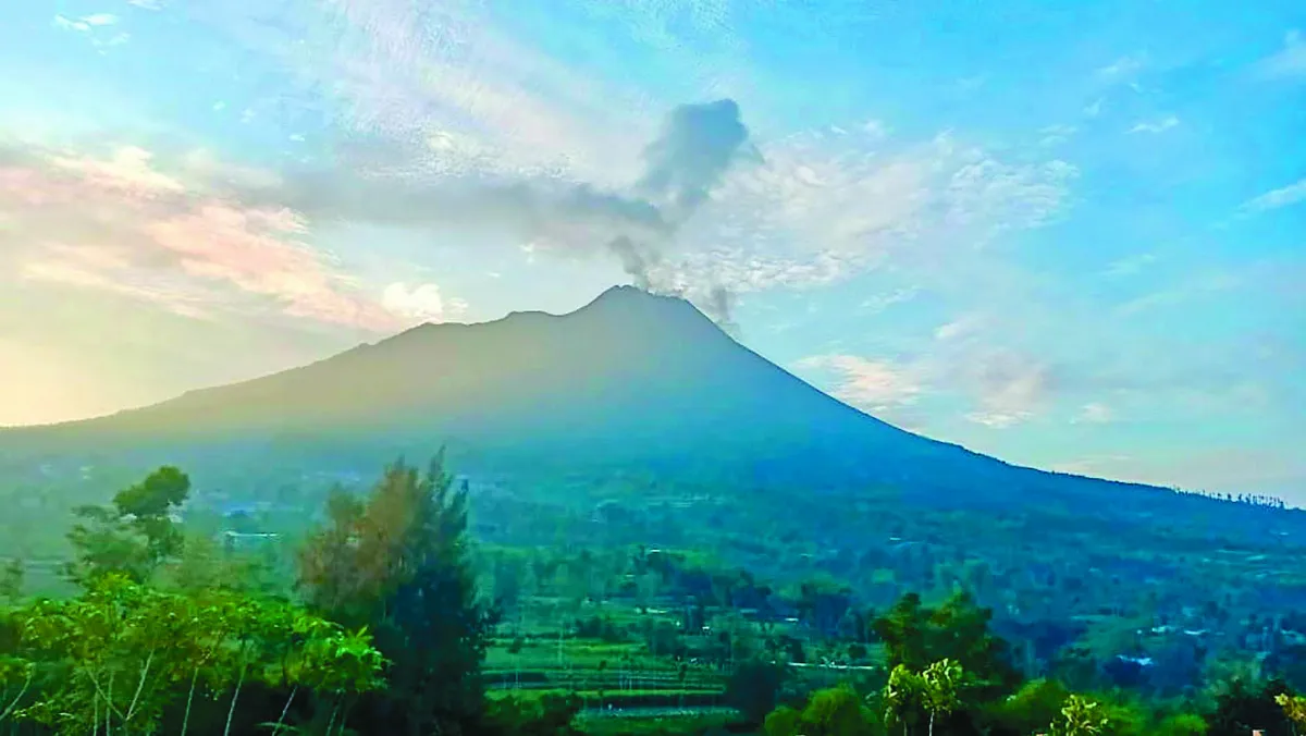 印尼梅拉比火山噴發11年後 失落世界 與火山共存