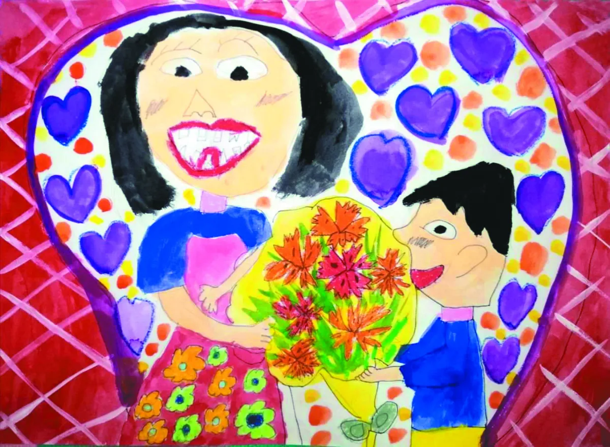 快樂塗鴉簿 無限的愛