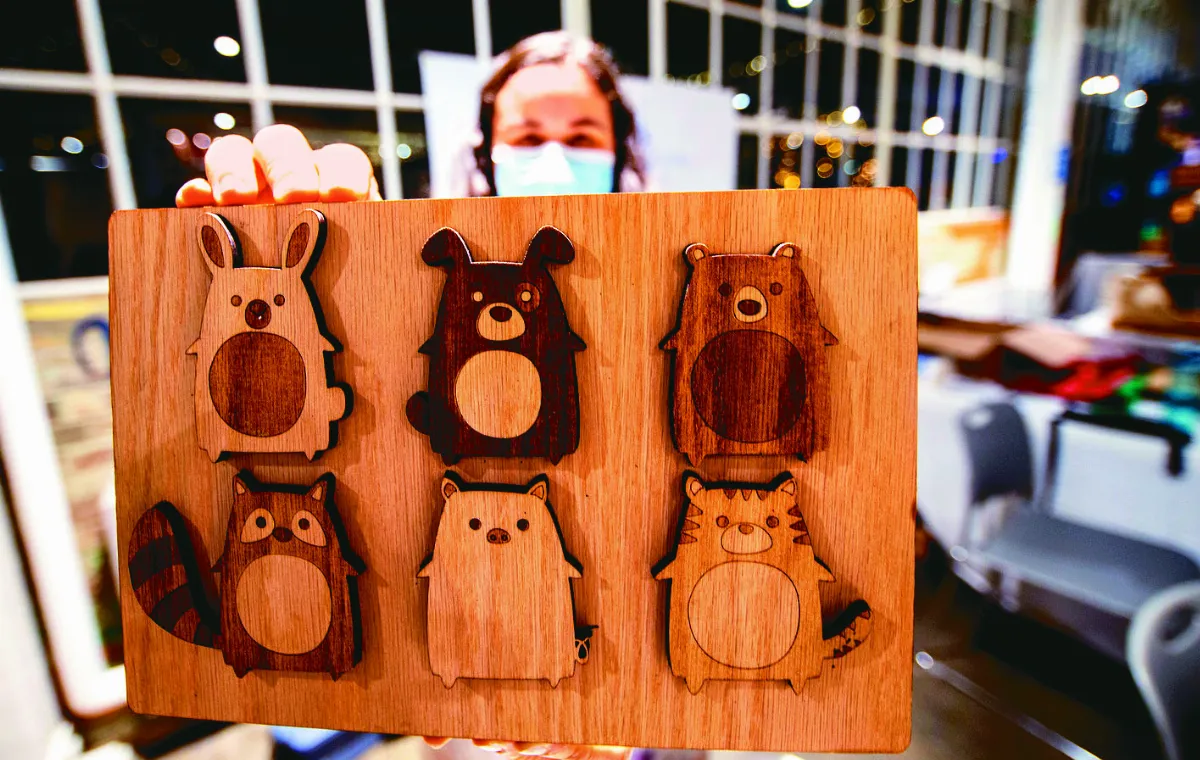 樹藝術節 木製品吸睛