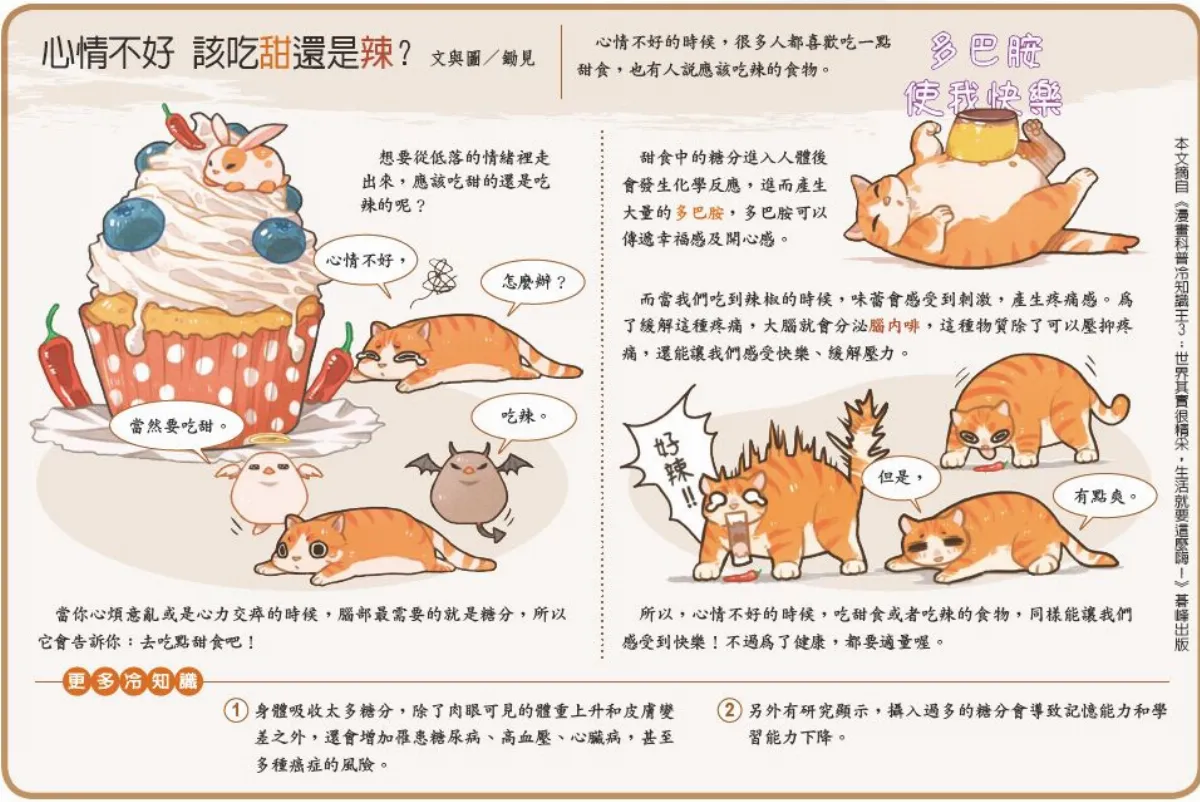 心情不好 該吃甜還是辣？