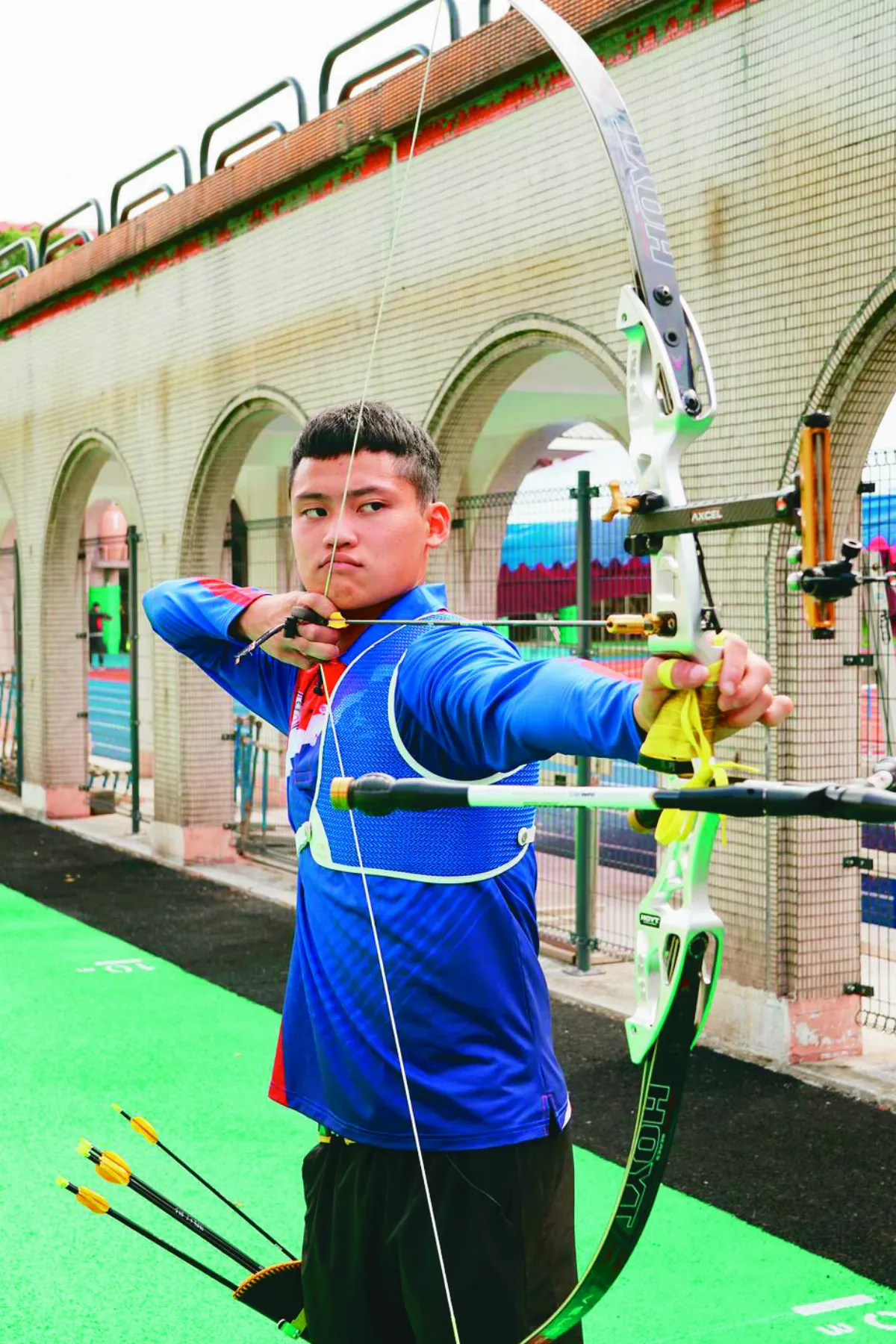 《心經》啟發 湯智鈞射箭無罣礙