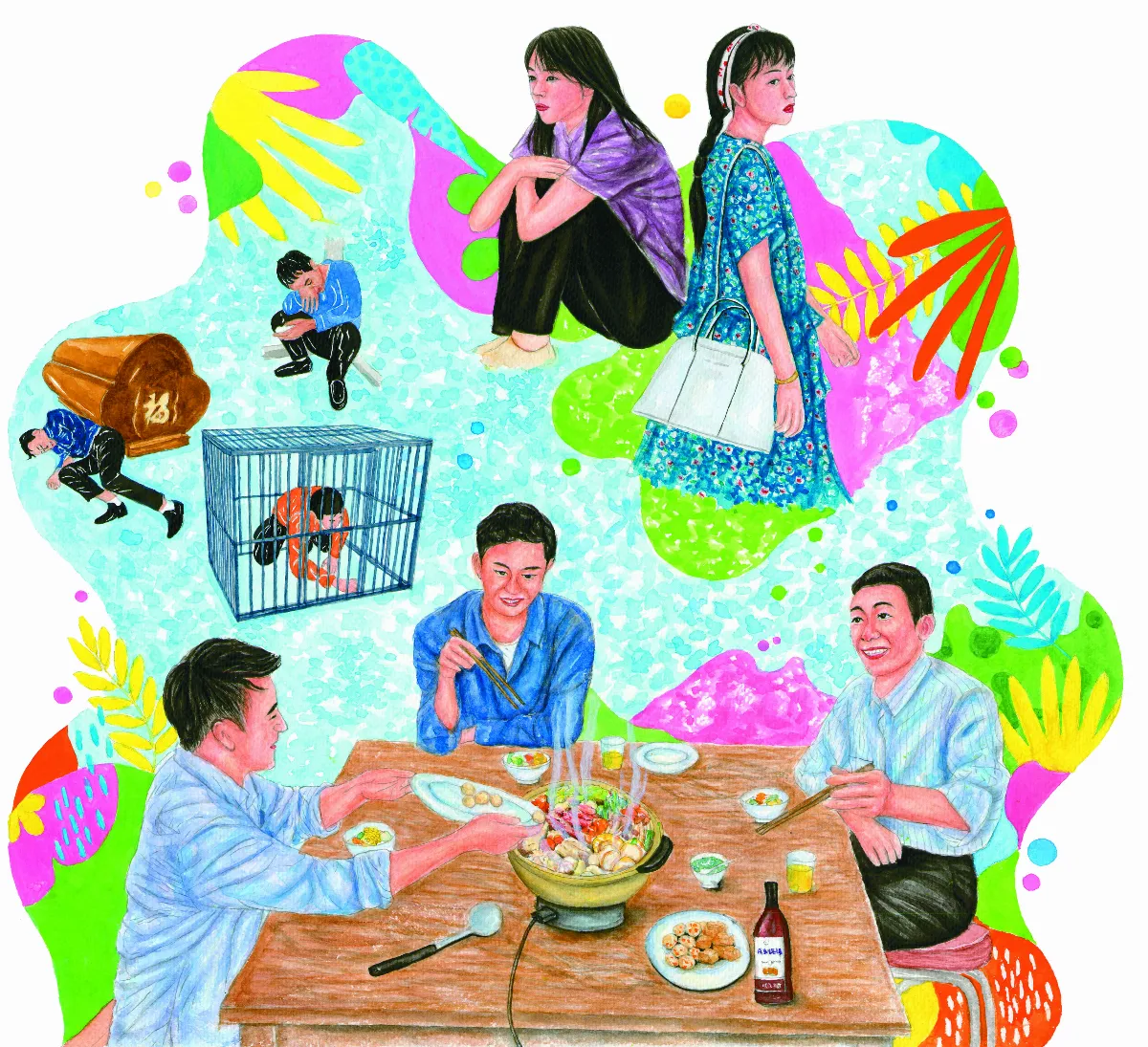 自食惡果的三隻毒蟲