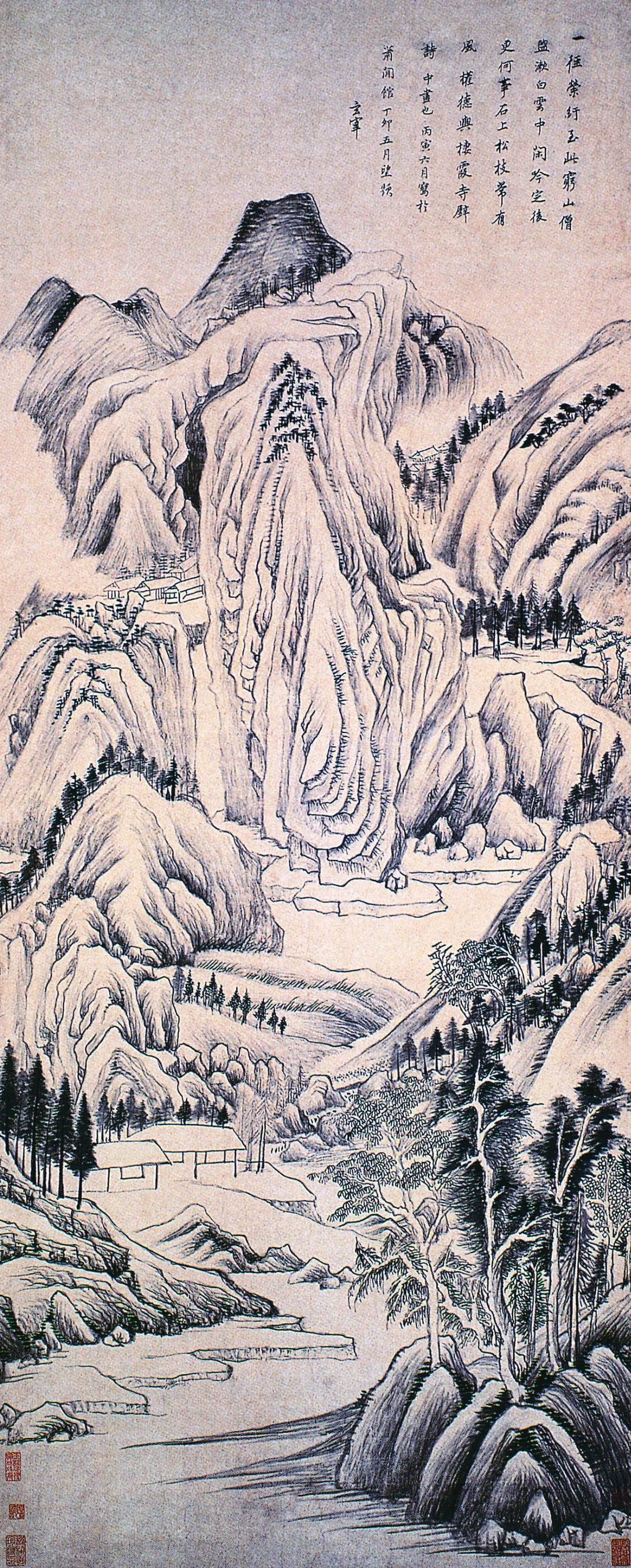世界佛教藝術賞析 棲霞寺詩意圖