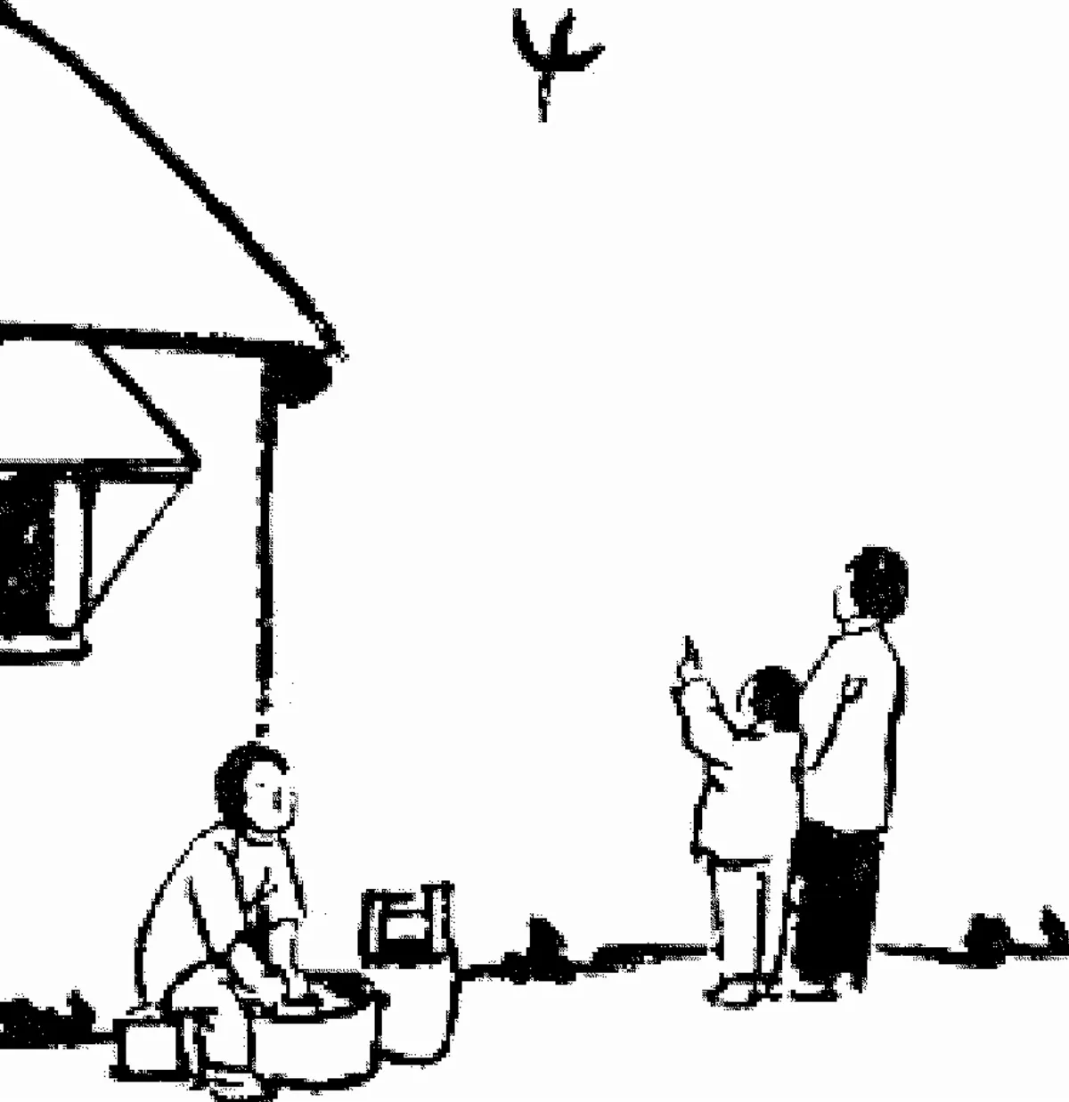 【豐子愷‧護生畫集】雁殉侶