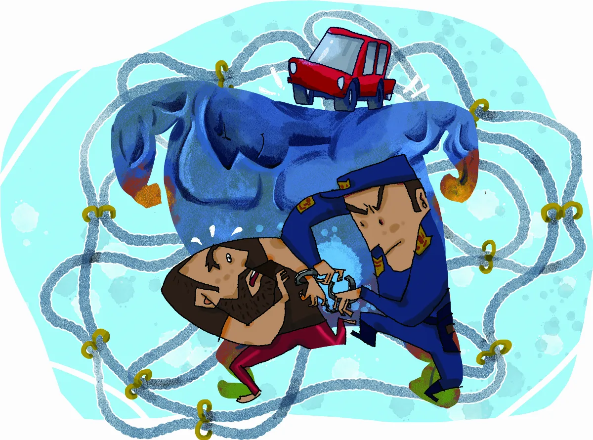 你被逮捕了！ 運用手銬原理 製造柔韌並存材料