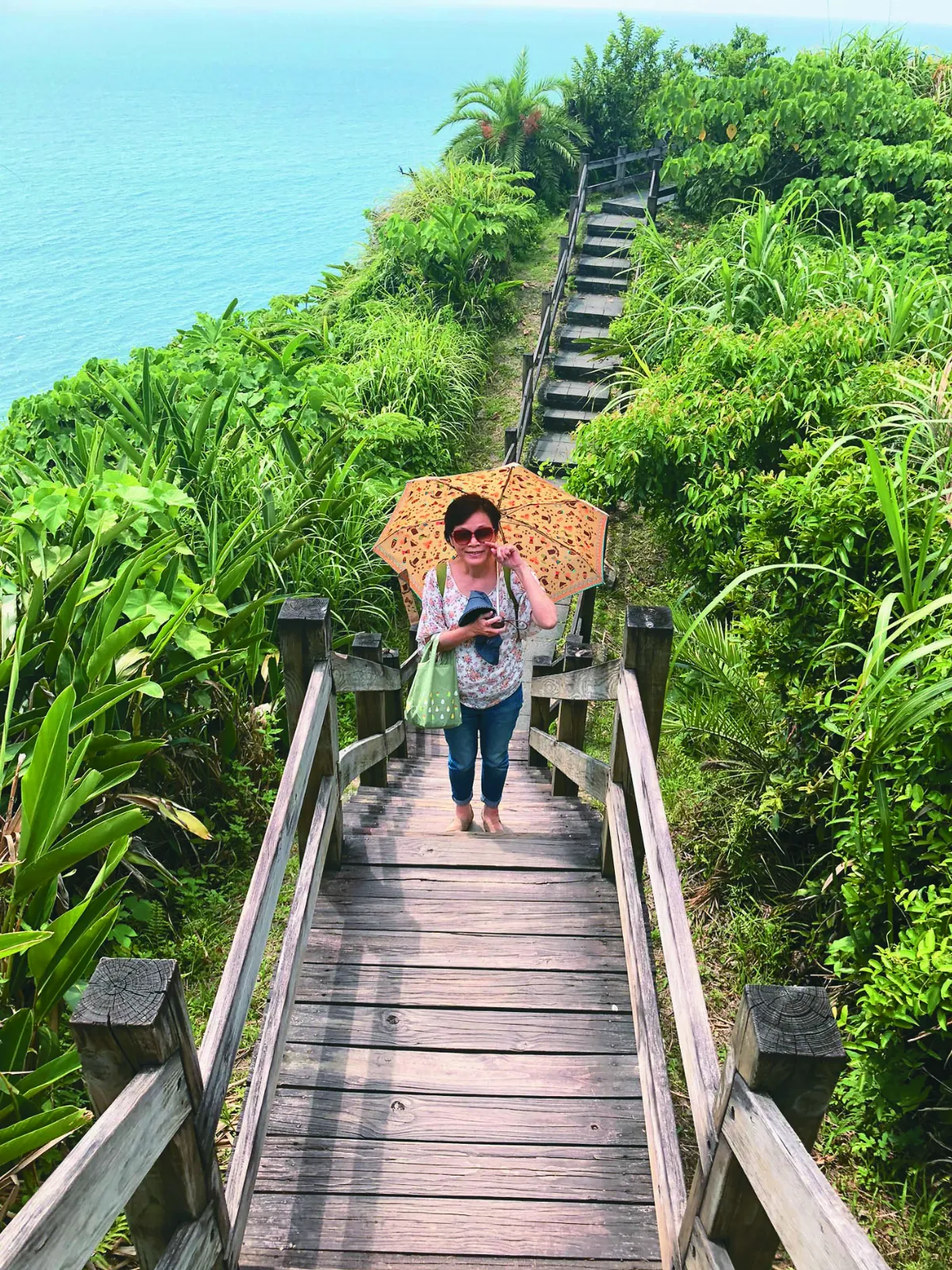 印象旅人 大石鼻山步道 山海連天